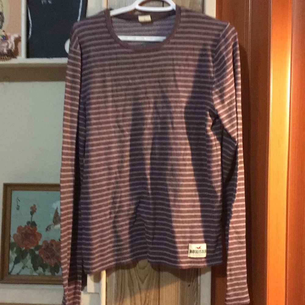 Hollister striped shirt